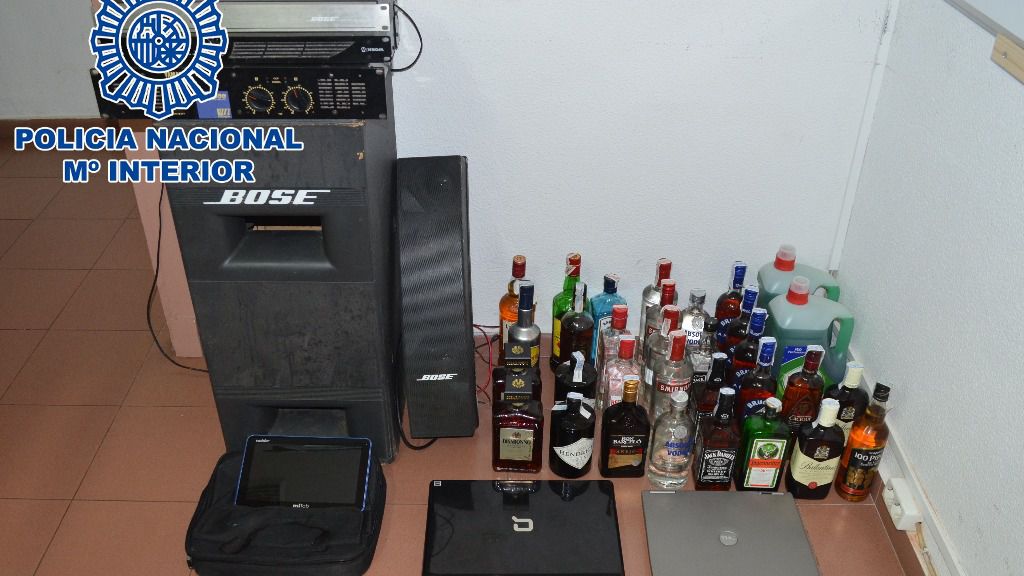 robo botellas