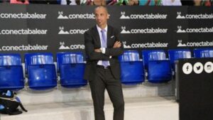 El entrenador del Palma Futsal, Antonio Vadillo