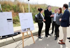 Francina Armengol, Marc Pons y el alcalde de Inca, Virgilio Moreno