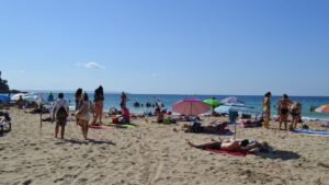 Imagen habitual de las playas