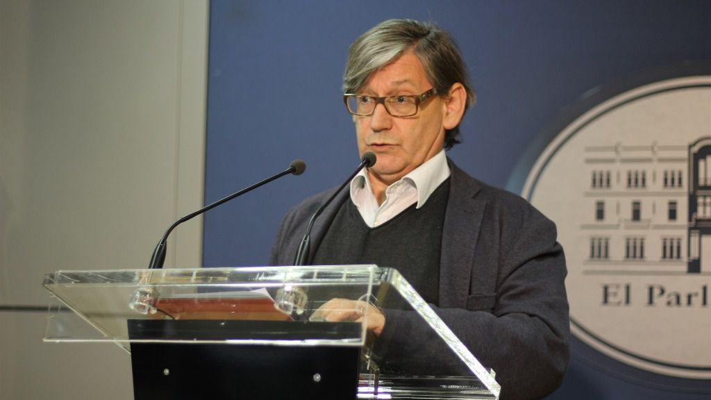 El diputado del Grupo Parlamentario Socialista, Vicenç Thomàs