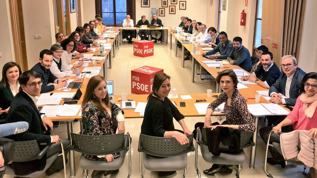 La comisión ejecutiva del PSIB