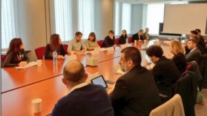 Bel Busquets en Bruselas