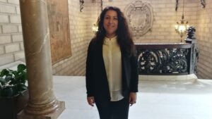 Ang&eacute;lica Pastor, regidora de Seguretat e impulsora de los cambios en la ordenanza
