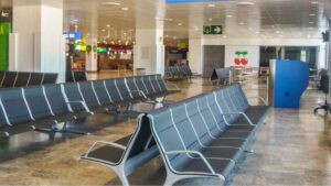 Zona de embarque del M&oacute;dulo A de Son Sant Joan