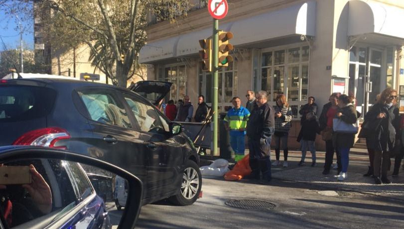 Bombers de Palma y Policía están actuando