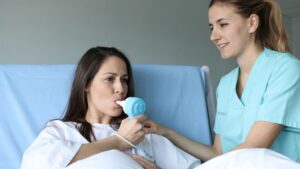 paciente materdidad gas de la risa