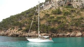 Imagen del velero desaparecido (Salvamento Marítimo)