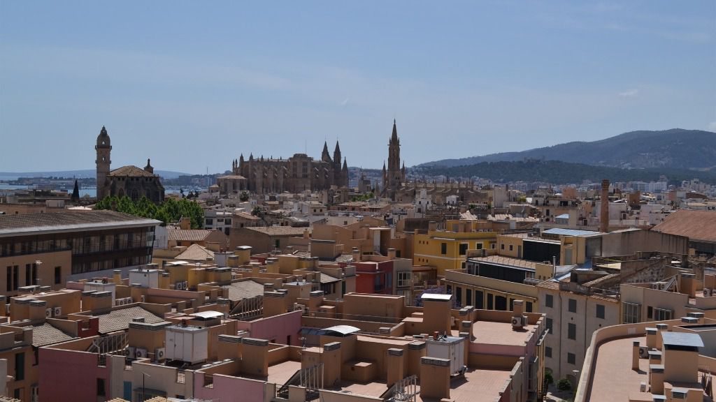 Palma desde el aire