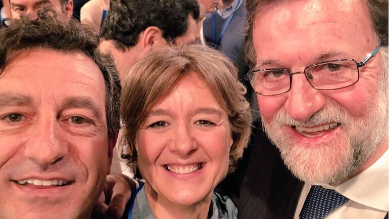 Biel Company en la convención nacional del PP en Sevilla