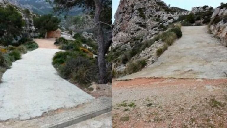 Se han pavimentado con cemento buena parte de los caminos