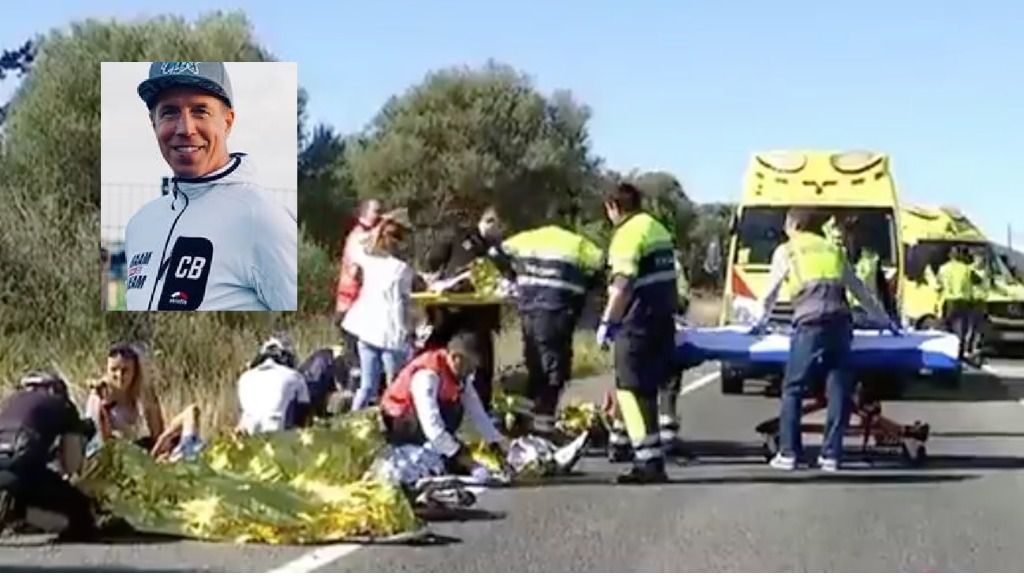 ciclista muerto accidente