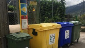 Biniaraix Soller contenedores