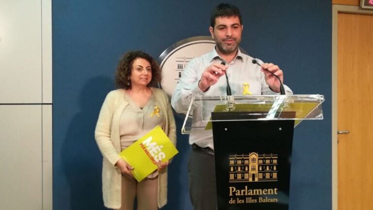 El portavoz de Més per Mallorca, Josep Ferrà