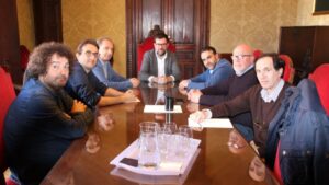 Noguera y comerciantes