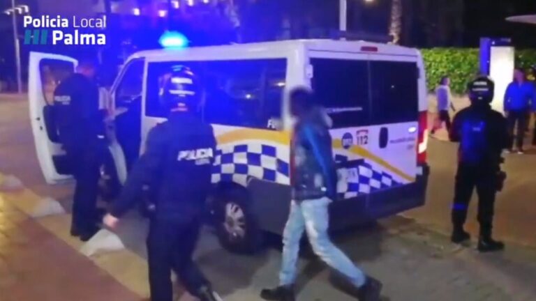 redada top manta platja de palma