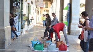 top manta venta callejera venta ilegal