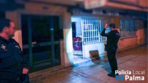 policia palma robo es vivero