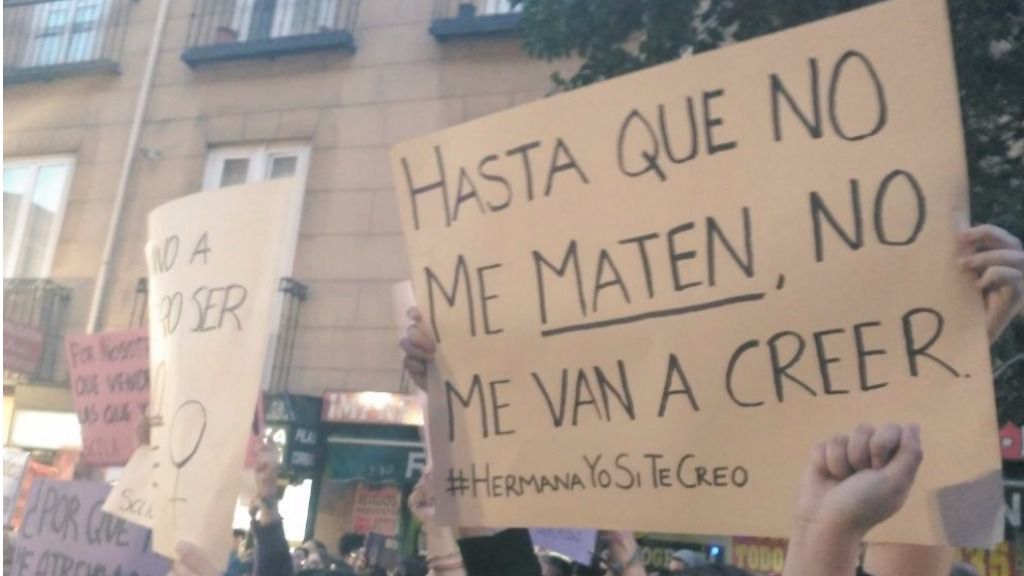 la manada cort manifestación