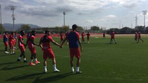&Uacute;ltimo entrenamiento (Foto: RCD Mallorca)