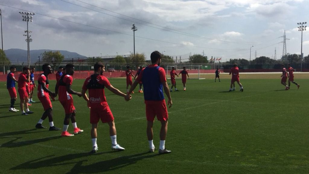 Último entrenamiento (Foto: RCD Mallorca)