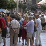 turistas saturacion calle