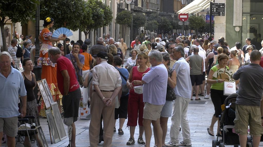turistas saturacion calle