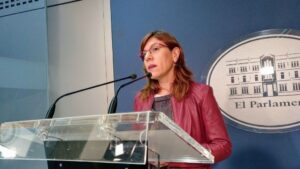 La portavoz adjunta de Podem en el Parlament, Laura Camargo