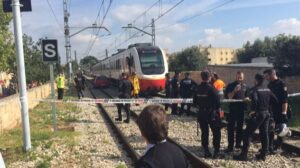 Archivo del paso a nivel en el que un hombre fue arrollado en 2016