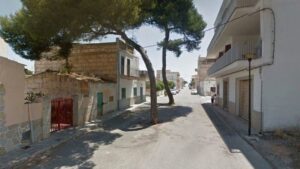 Imagen de la calle en la que sucedi&oacute; el siniestro