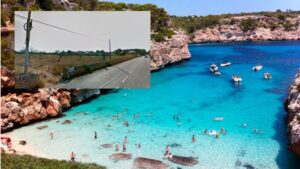 Arriba a la izquierda, imagen del terreno en el que se construir&aacute;n las plazas