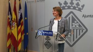 La portavoz del grupo municipal popular en Cort, Marga Dur&aacute;n