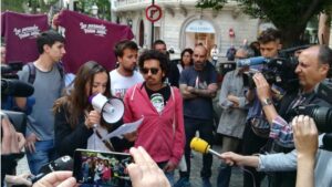 valtonyc manifestacion