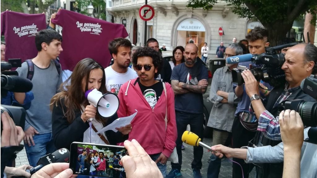 valtonyc manifestacion