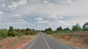 Imagen de la carretera LLucmajor-Campos