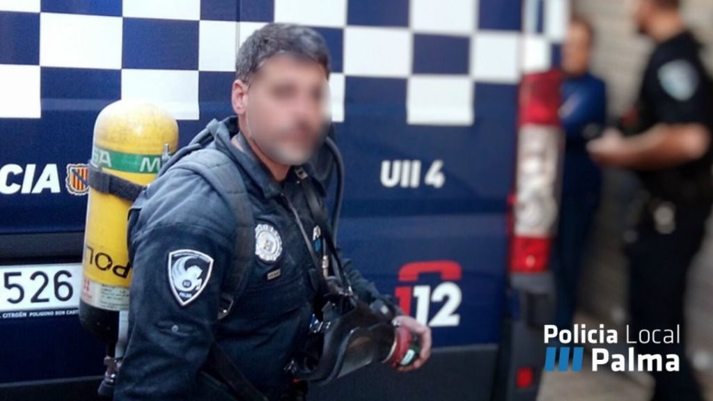 policia local incendio indioteria