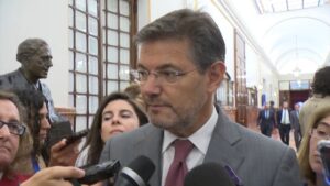 El ministro de Justicia, Rafael Catal&aacute;