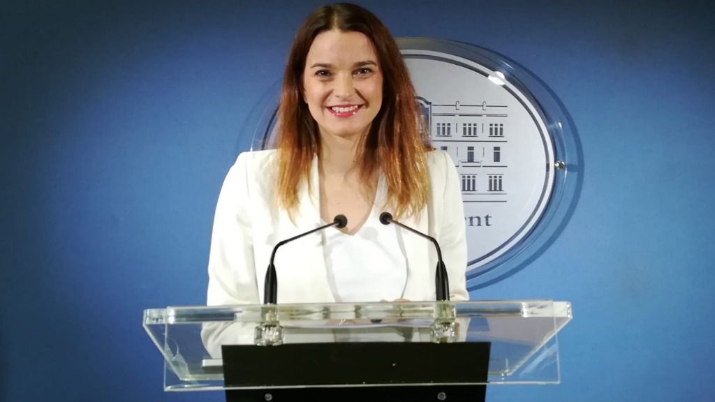 La portavoz parlamentaria del PP, Marga Prohens