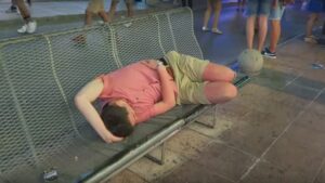 turista borracho magaluf punta ballena calvia