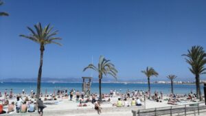 buen tiempo sol playa