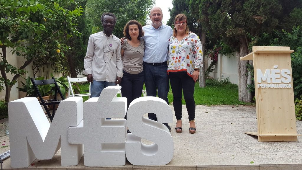 Los cuatro candidatos a las primarias de la formación ecosoberanista