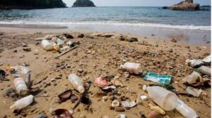 basura en playa