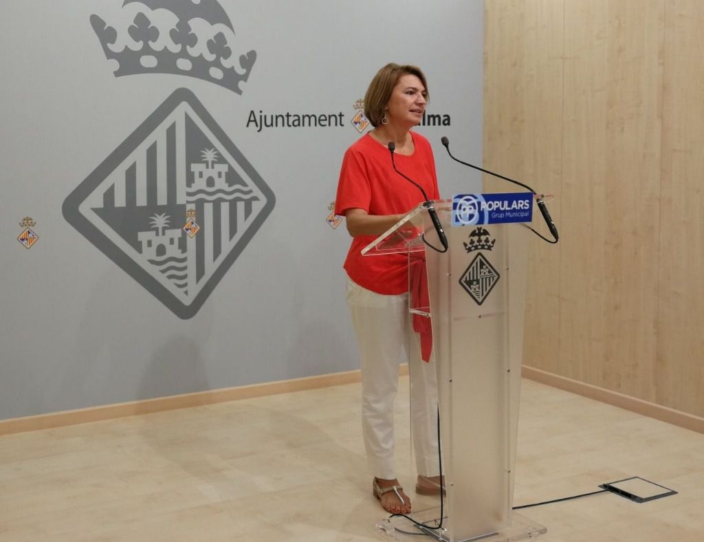 La portavoz del PP en Cort, Marga Durán