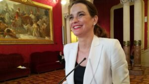 La portavoz del PP en el Parlament balear, Marga Prohens