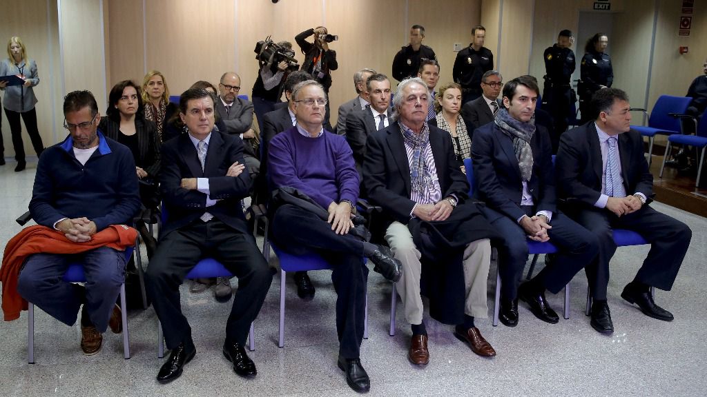 Banquillo caso nóos