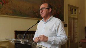 El portavoz socialista en el Parlament, Andreu Alcover