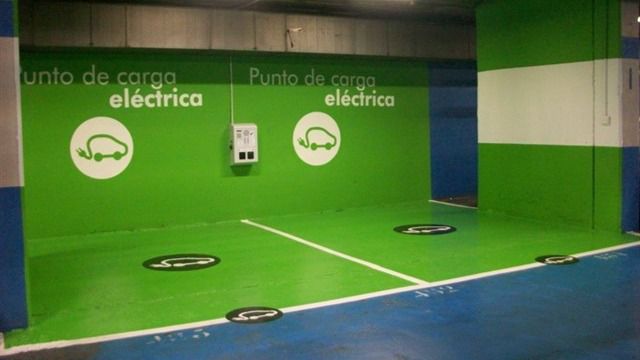 puntos de recarga coches electricos