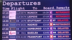 retrasos aeropuerto palma