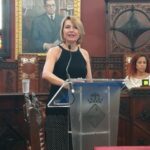 La portavoz del grupo municipal popular, Marga Durán