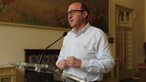 El portavoz del grupo parlamentario socialista, Andreu Alcover